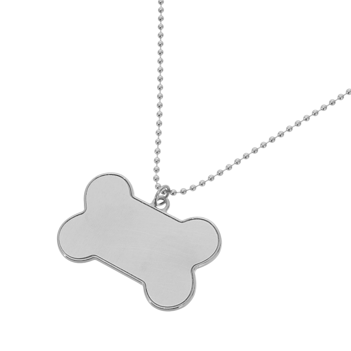 Metal dog bone necklace - Sublimation
