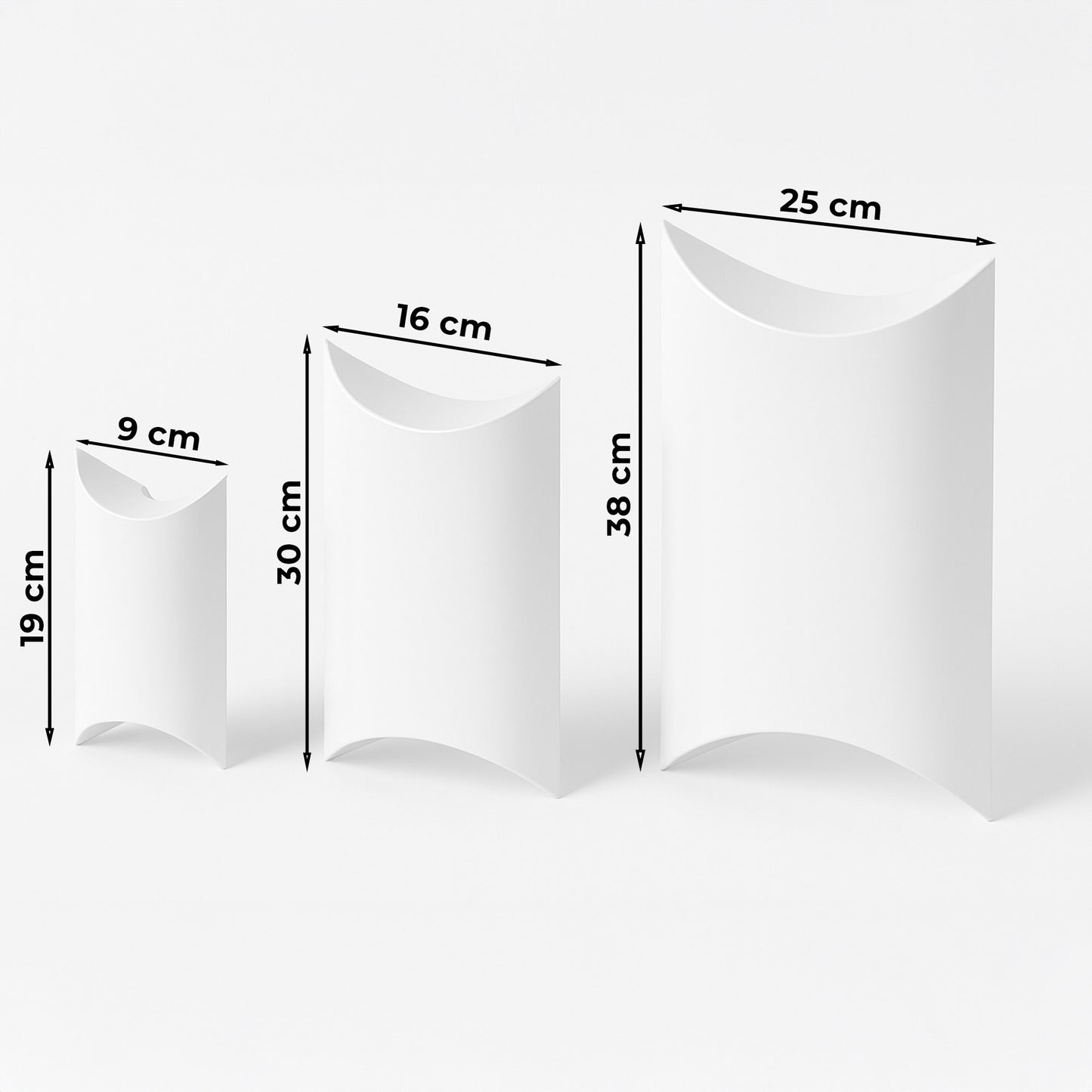 Sublimation box for multiple uses Pillow type - set 10pcs