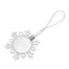 Photo insert globe / sublimation SNOWFLAKE for Christmas tree