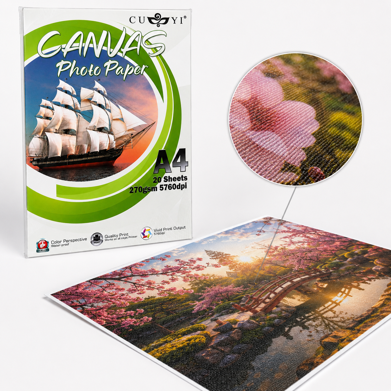 Фото хартия КАНВАС 270gsm A4