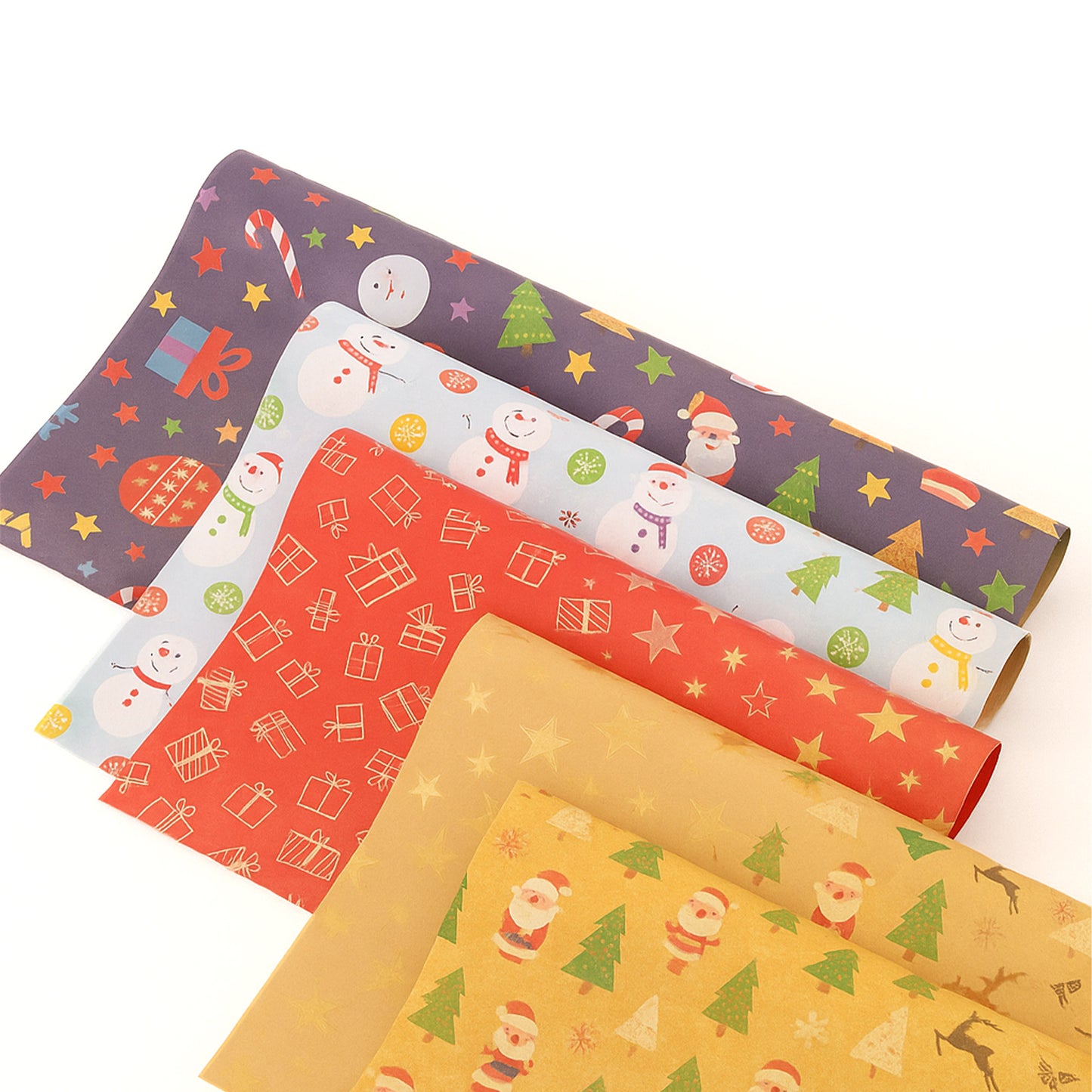 Gift wrapping paper on roll 200x50 - Christmas