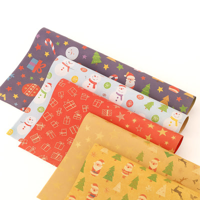 Gift wrapping paper on roll 200x50 - Christmas