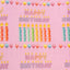 Gift wrapping paper on roll 200x50 - Happy Birthday