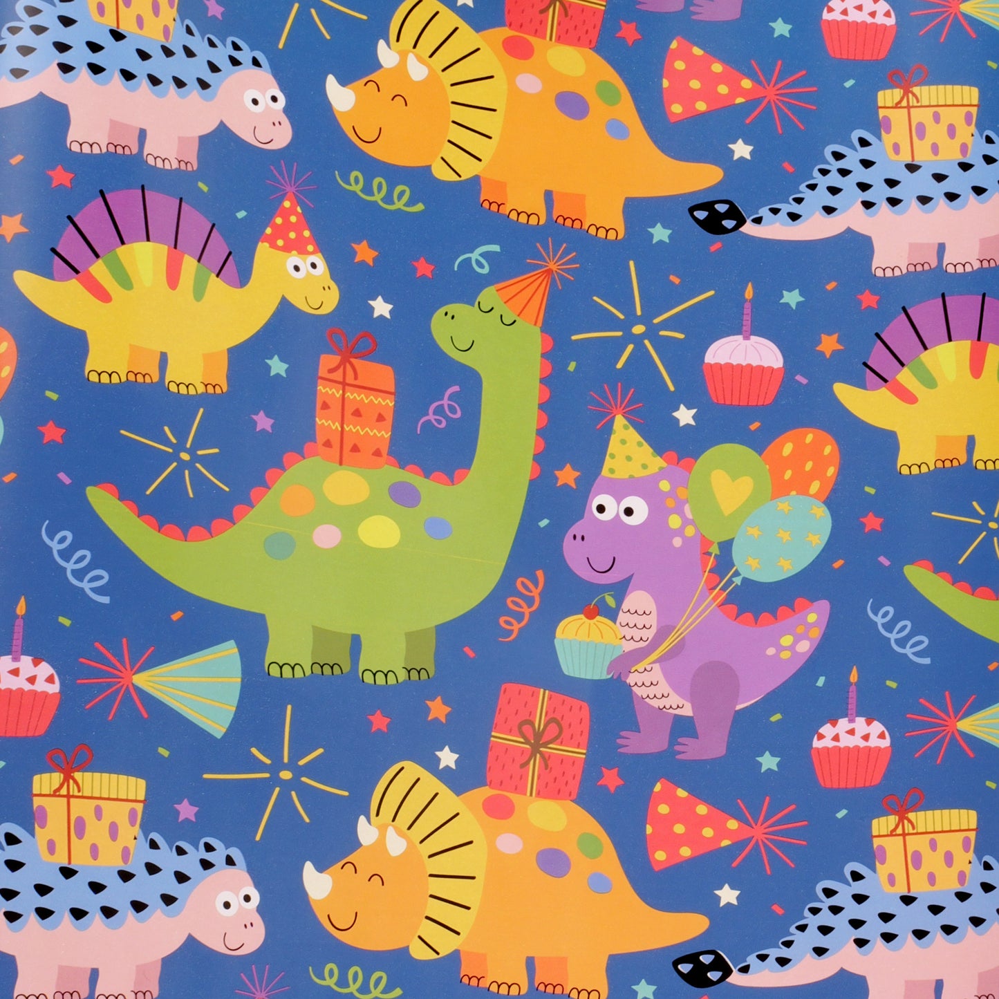 Gift wrapping paper on roll 200x50 - Happy Birthday