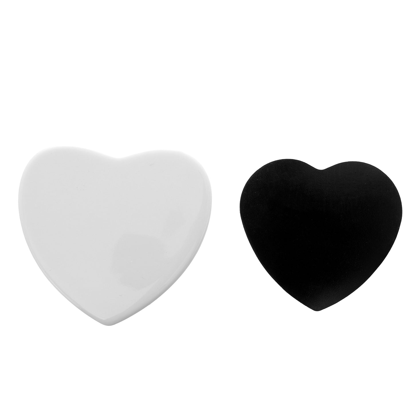 Sublimable ceramic fridge magnet - heart