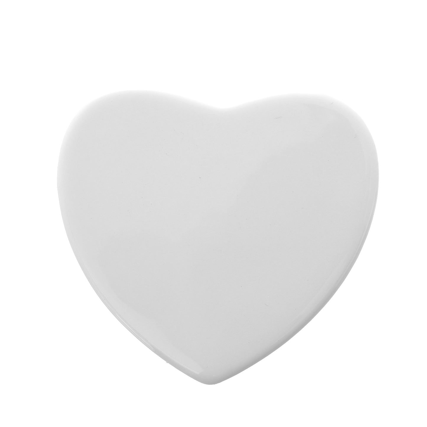 Sublimable ceramic fridge magnet - heart