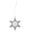 Metal Christmas Tree Ornament SNOWFLAKE - Sublimation