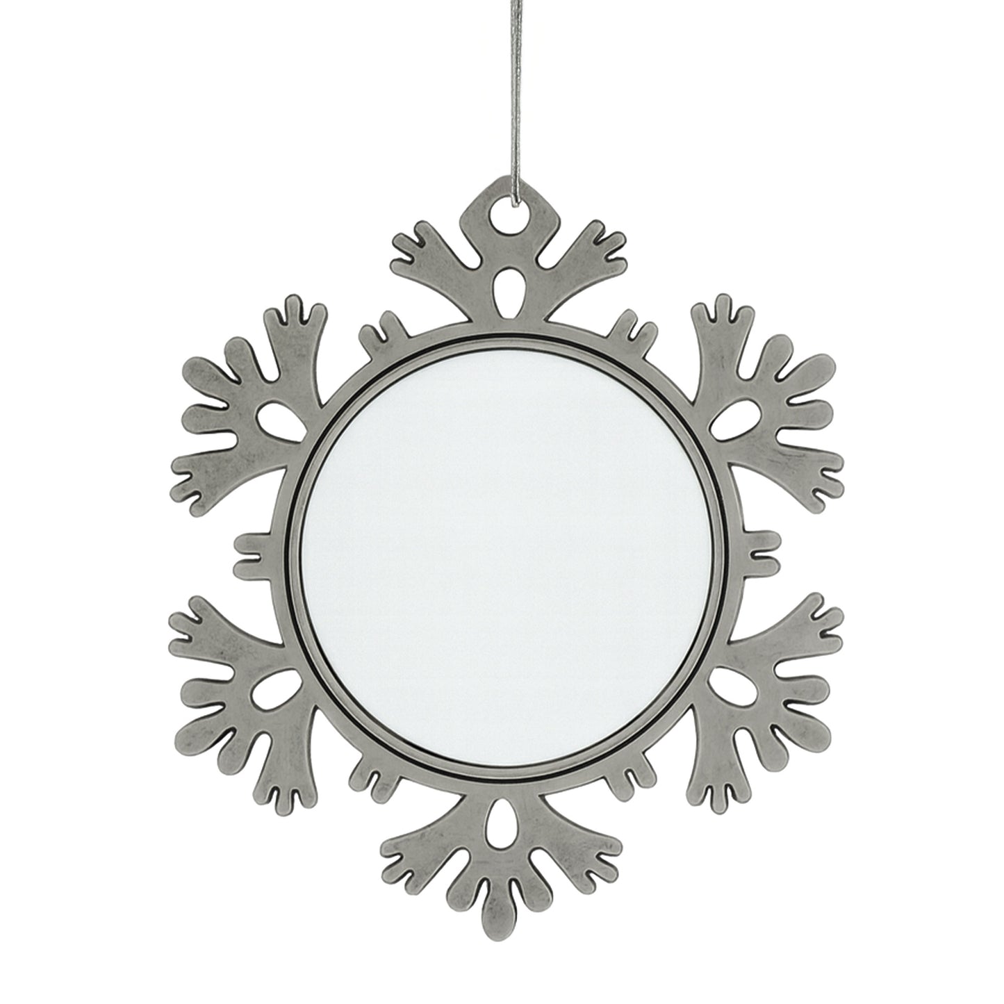 Ornament metalic de brad FULG2 - sublimabil