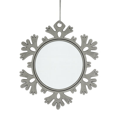 Ornament metalic de brad FULG2 - sublimabil