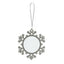 Ornament metalic de brad FULG2 - sublimabil