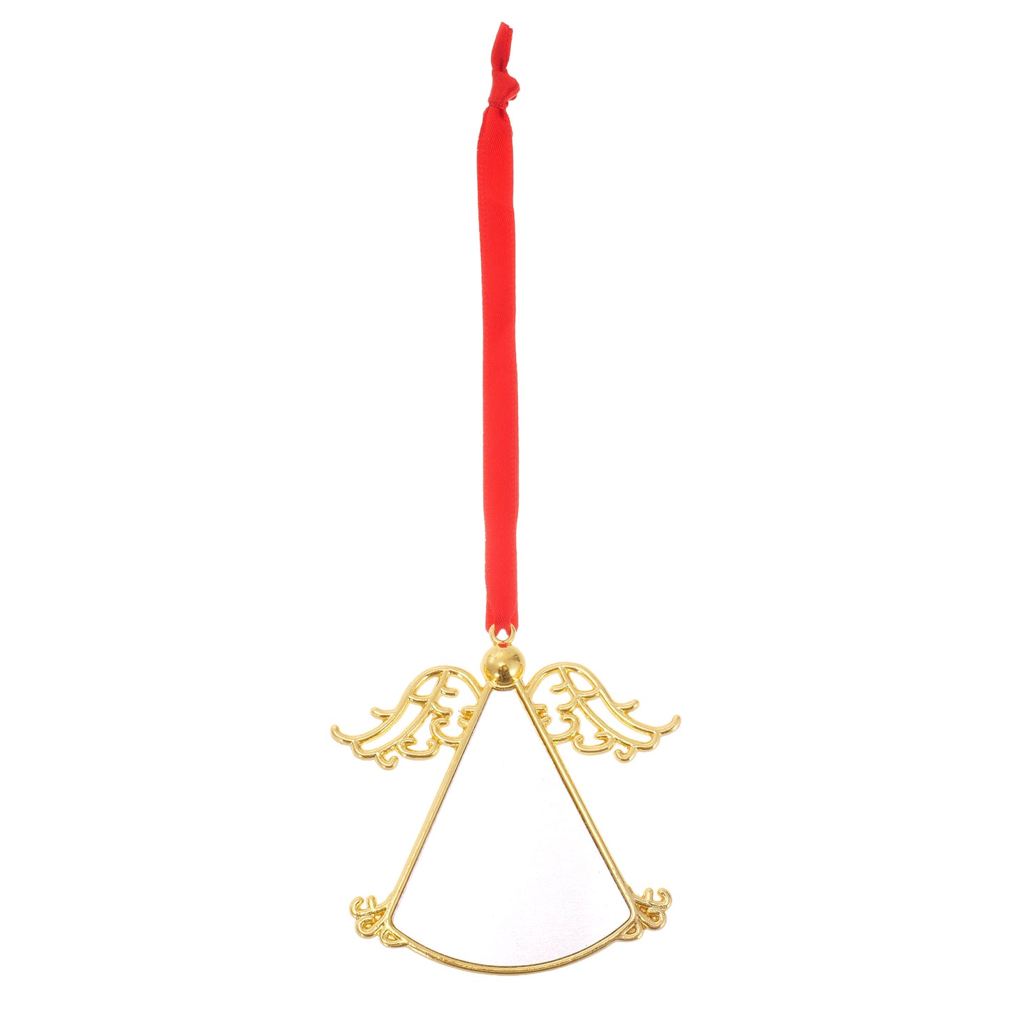 Metal Christmas Tree Ornament ANGEL - Sublimation