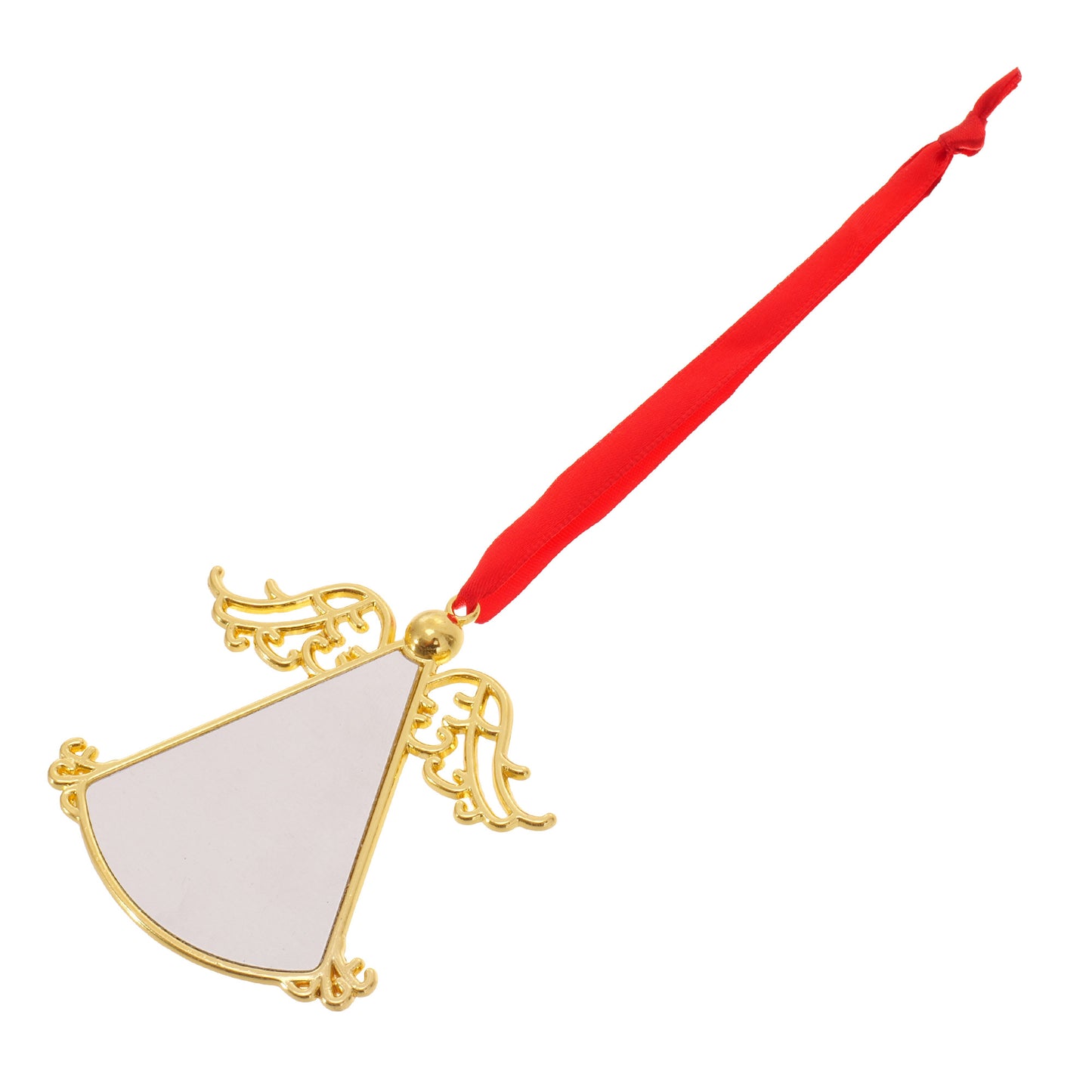 Metal Christmas Tree Ornament ANGEL - Sublimation
