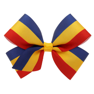 Tricolor textile bow tie ROMANIA