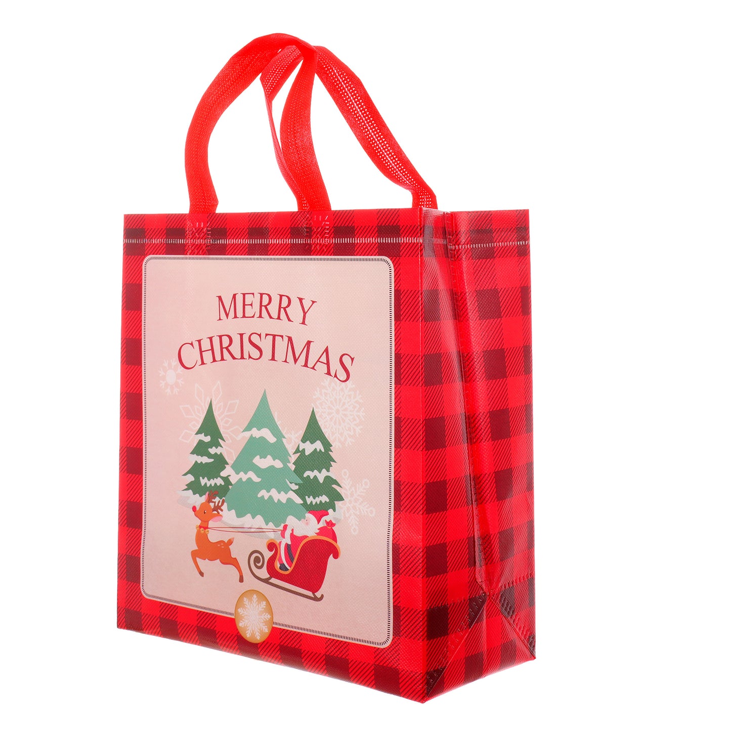 Christmas gift textile bag 29x27
