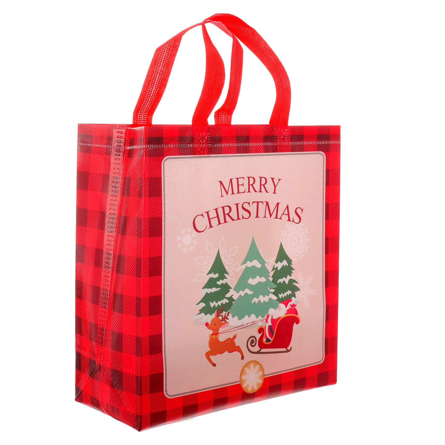 Christmas gift textile bag 29x27