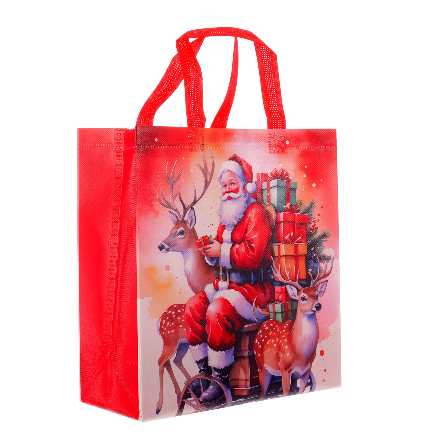 Christmas gift textile bag 29x27