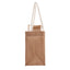 Canvas jute bag with white sides 24x30