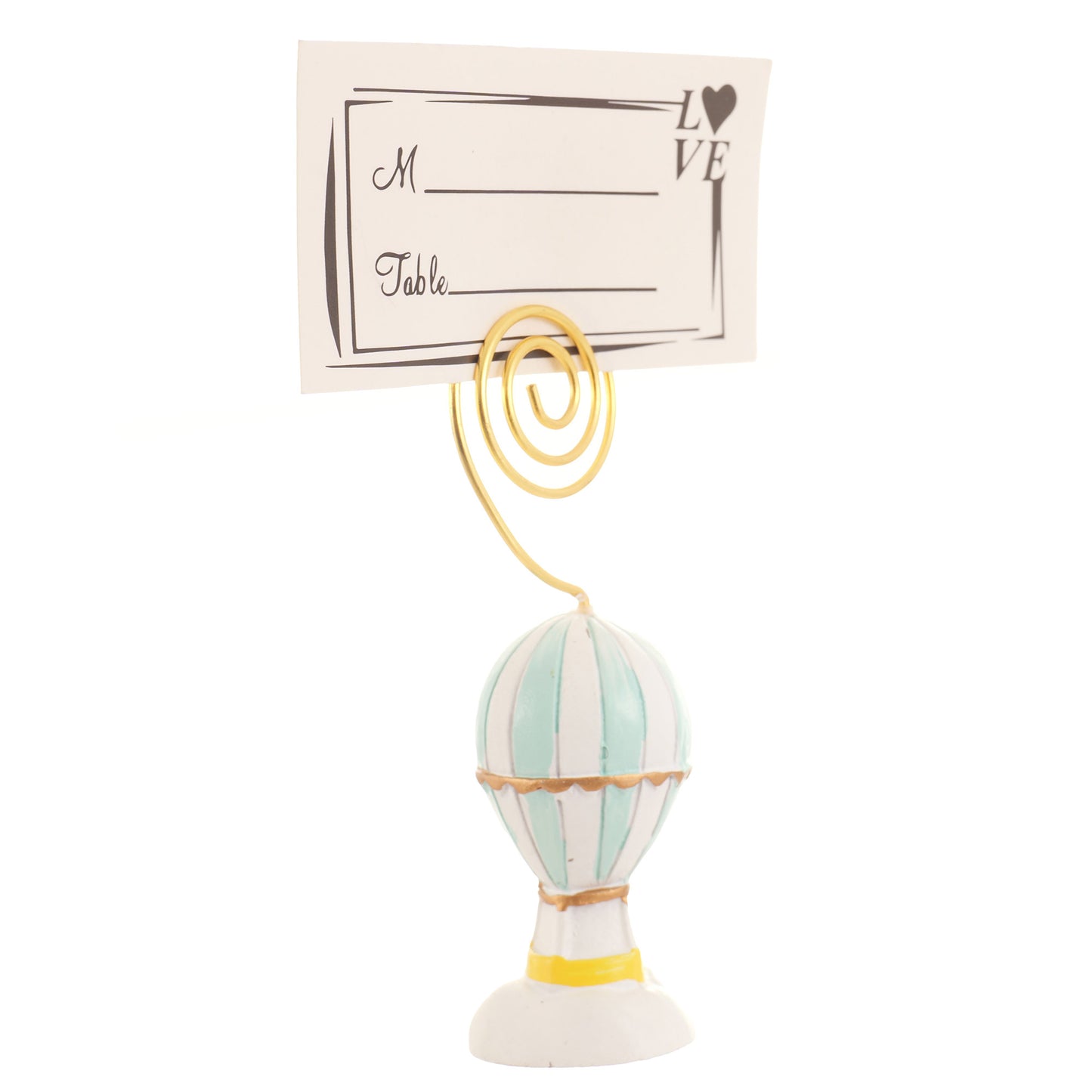 Suport metalic numere de masa si place card  - BALON