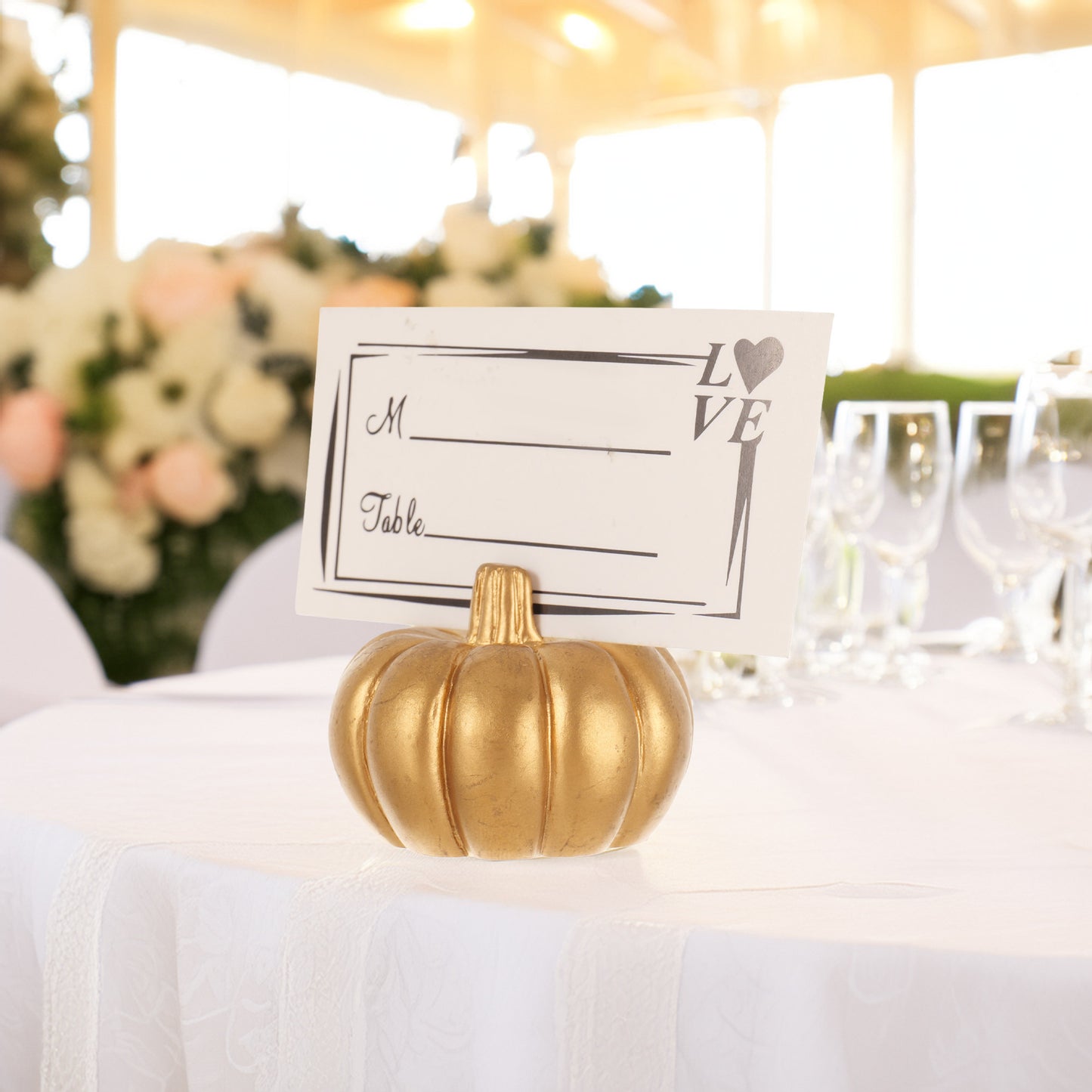 Suport metalic numere de masa si place card  - DOVLEAC