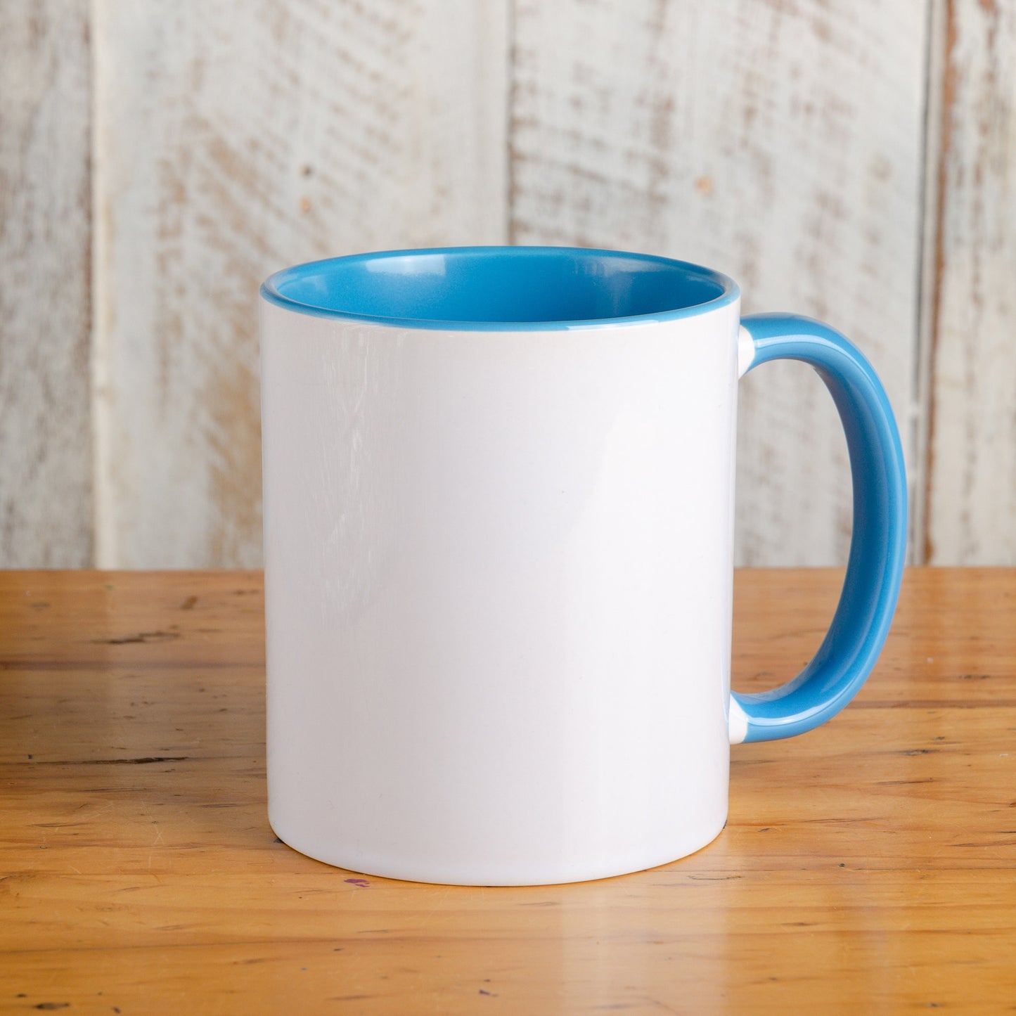 Cana maner interior albastru deschis + cutie individuala