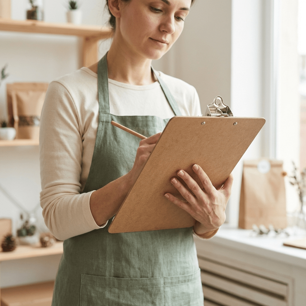 Clipboard MDF A4 PHNSY2921 - Green Print