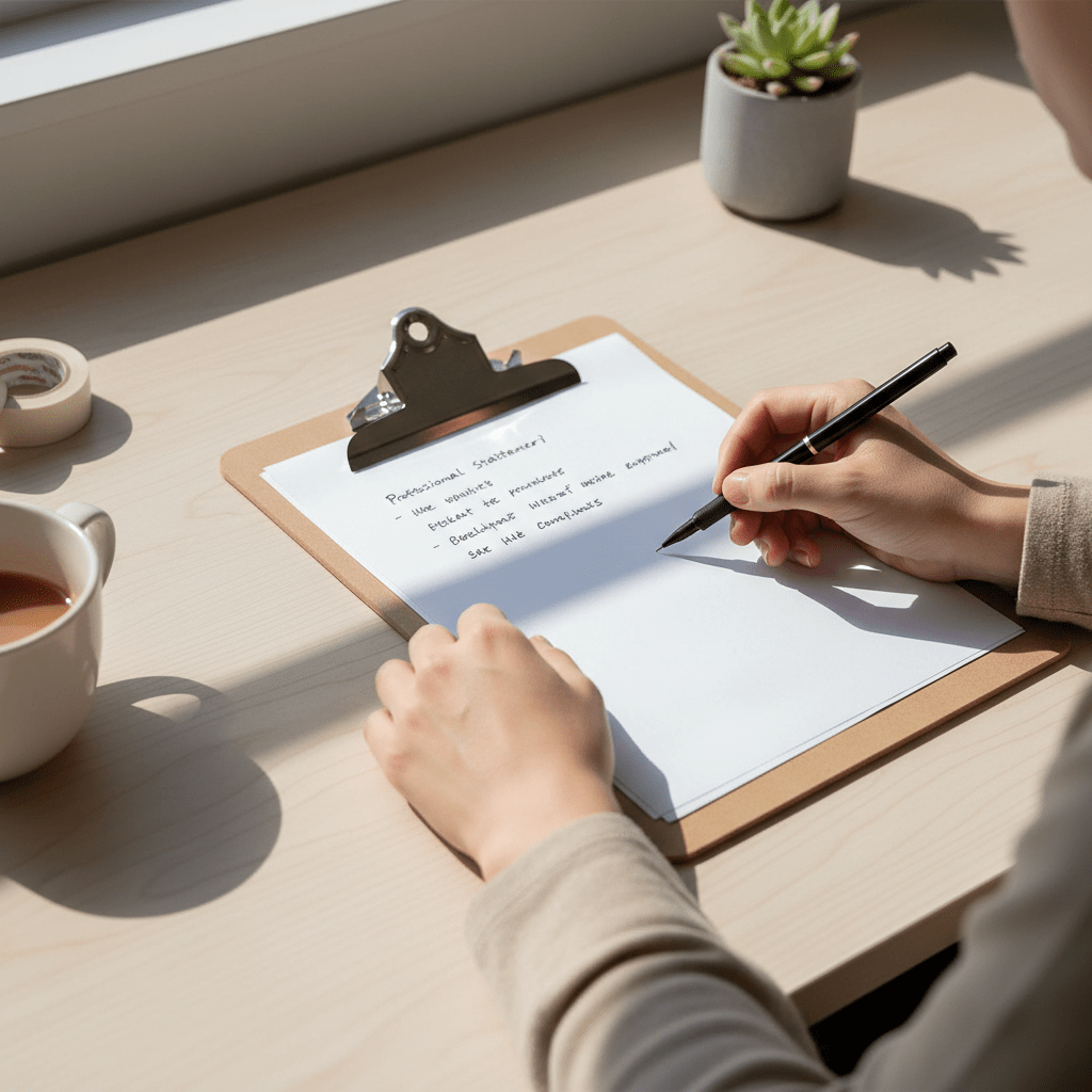 Clipboard MDF A4 PHNSY2921 - Green Print